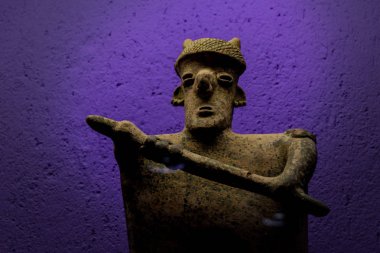 Oaxaca, Oaxaca / Meksika - 21/7/2018: (Prehispanic sanat Oaxaca Meksika Rufino Tamayo Müzesi'nde )