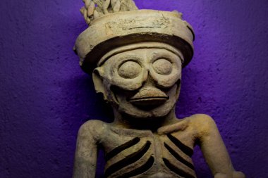 Oaxaca, Oaxaca / Meksika - 21/7/2018: (Prehispanic sanat Oaxaca Meksika Rufino Tamayo Müzesi'nde )