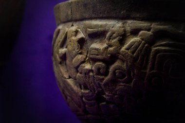 Oaxaca, Oaxaca / Meksika - 21/7/2018: (Prehispanic sanat Oaxaca Meksika Rufino Tamayo Müzesi'nde )