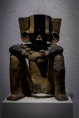 Oaxaca, Oaxaca / Meksika - 21/7/2018: (Prehispanic sanat Oaxaca Meksika Rufino Tamayo Müzesi'nde )