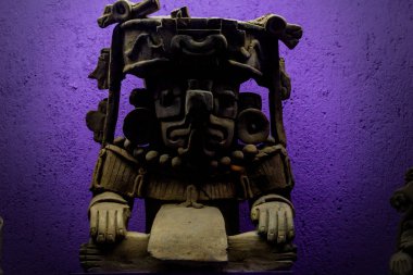 Oaxaca, Oaxaca / Meksika - 21/7/2018: (Prehispanic sanat Oaxaca Meksika Rufino Tamayo Müzesi'nde )