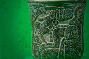 Oaxaca, Oaxaca / Meksika - 21/7/2018: (Prehispanic sanat Oaxaca Meksika Rufino Tamayo Müzesi'nde )