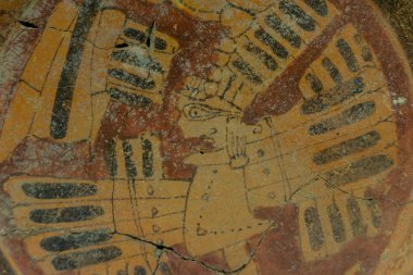 Oaxaca, Oaxaca / Meksika - 21/7/2018: (Prehispanic sanat Oaxaca Meksika Rufino Tamayo Müzesi'nde )