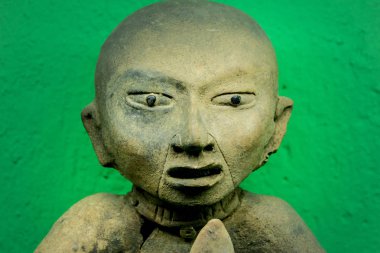 Oaxaca, Oaxaca / Meksika - 21/7/2018: (Prehispanic sanat Oaxaca Meksika Rufino Tamayo Müzesi'nde )