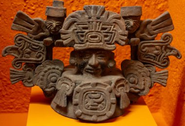 Oaxaca, Oaxaca / Meksika - 21/7/2018: (Prehispanic sanat Oaxaca Meksika Rufino Tamayo Müzesi'nde )