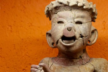 Oaxaca, Oaxaca / Meksika - 21/7/2018: (Prehispanic sanat Oaxaca Meksika Rufino Tamayo Müzesi'nde )