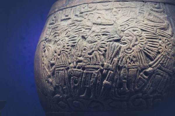 Oaxaca, Oaxaca / Meksika - 21/7/2018: (Prehispanic sanat Oaxaca Meksika Rufino Tamayo Müzesi'nde )