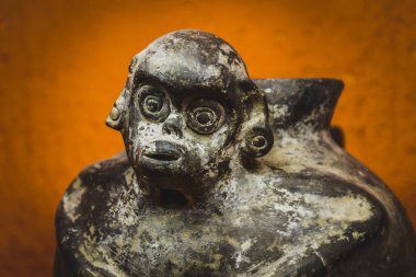 Oaxaca, Oaxaca / Meksika - 21/7/2018: (Prehispanic sanat Oaxaca Meksika Rufino Tamayo Müzesi'nde )