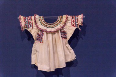 Oaxaca, Oaxaca / Meksika - 21/7/2018: (el yapımı Tekstil adet Tekstil Müzesi'nde Oaxaca Meksika şehir merkezinde )