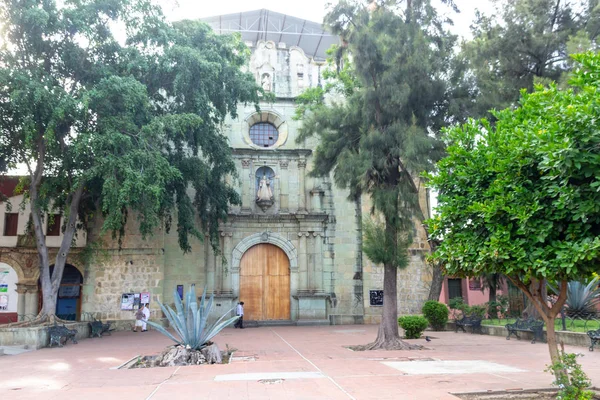 Oaxaca Oaxaca Meksyk 2018 Świątynia Matki Bożej Merced Downtown Oaxaca — Zdjęcie stockowe