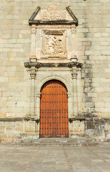 Oaxaca Oaxaca Mexico 2018 Photograph Architectural Detail Santo Domingo Guzman — Stock Photo, Image