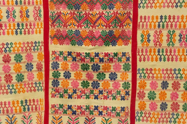 Oaxaca Oaxaca México 2018 Piezas Textiles Hechas Mano Museo Textil — Foto de Stock