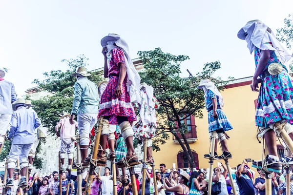 Oaxaca Oaxaca Mexico 2018 Detail Van Viering Van Traditionele Guelaguetza — Stockfoto