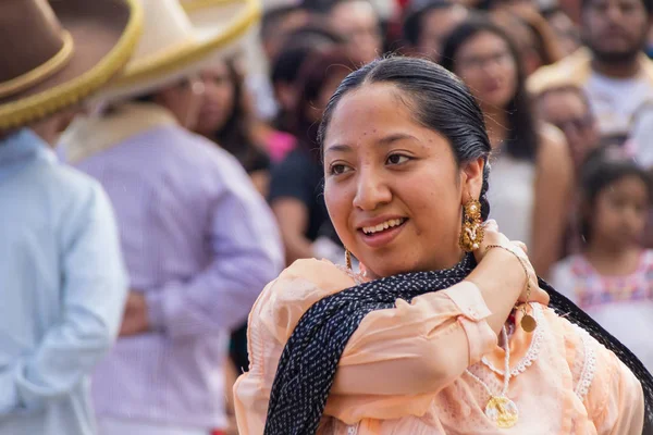 Oaxaca Oaxaca Meksika 2018 Oaxaca Meksika Geleneksel Guelaguetza Kutluyor Yerli — Stok fotoğraf