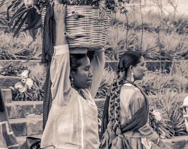 オアハカ オアハカ州 メキシコ 2018 先住民オアハカ メキシコの伝統的な Guelaguetza を祝う — ストック写真