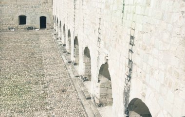 Oaxaca, Oaxaca / Meksika - 21/7/2018: dış detay Oaxaca Meksika Kültür Müzesi