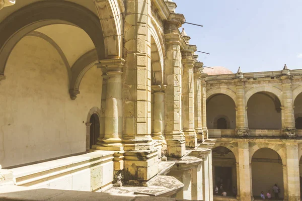 Oaxaca Oaxaca México 2018 Detalle Exterior Del Museo Las Culturas — Foto de Stock