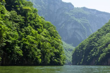 Chiapas Meksika Sumidero kanyon