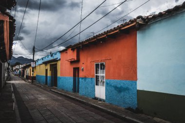 San Cristobal de las Casas Chiapas Meksika Sokakları
