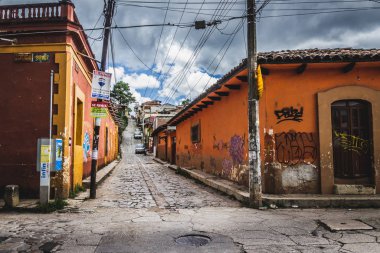 San Cristobal de las Casas Chiapas Meksika Sokakları
