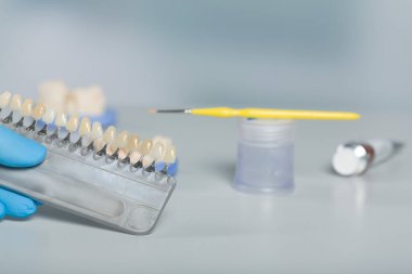 Diş kaplamasını kontrol et ya da bir sha ile implante et.