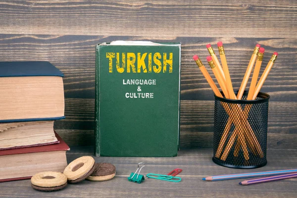 Турецька мова і культура концепція — стокове фото