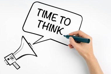 Time Think. Megafon ve metin