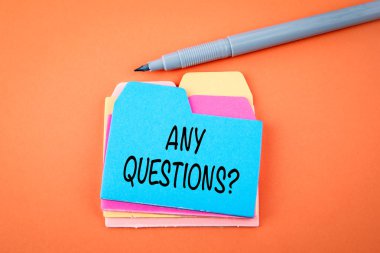 Herhangi bir sorunuz. İş kavramı