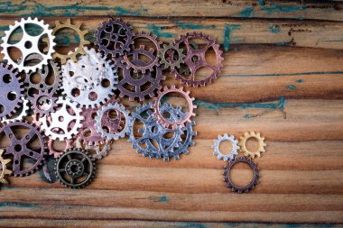 Gears'ı farklı boyutlarda ve renklerde