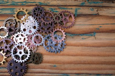 Gears'ı farklı boyutlarda ve renklerde