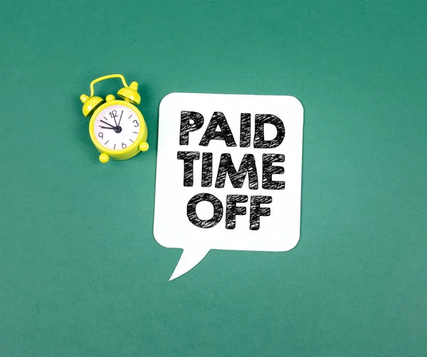 Paid Time Off concept