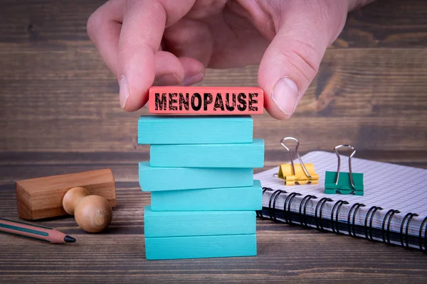 La menopausia, concepto de salud de las mujeres — Foto de Stock