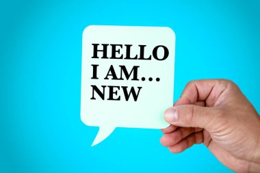 Merhaba ben Am.New, sunum, öz giriş kavramı