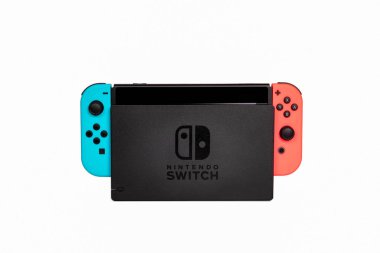 Nintendo Switch, ev veya taşınabilir oyun için video oyun konsolu