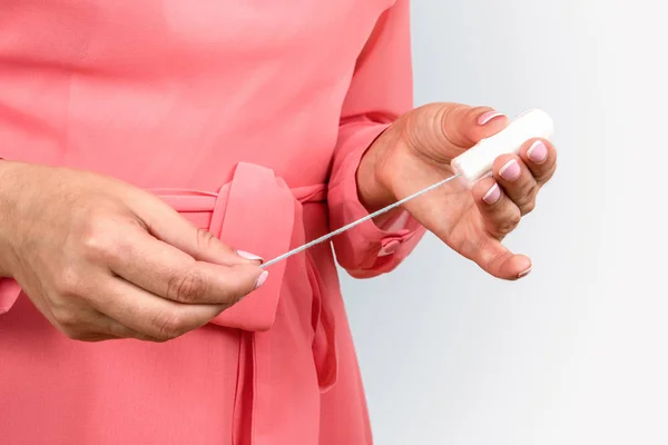 Higiene feminina, secreções e proteção da menstruação — Fotografia de Stock