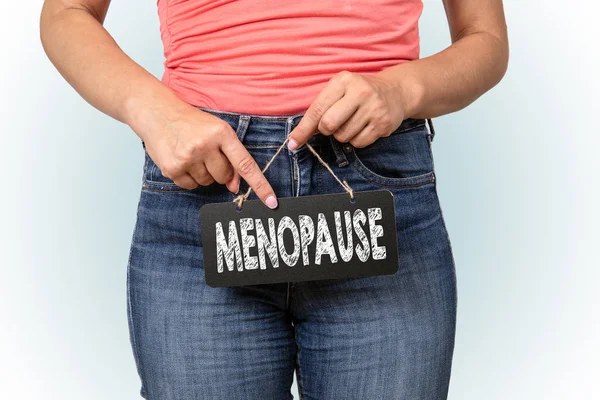Menopausia, Higiene femenina — Foto de Stock
