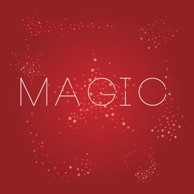 Yararlı büyülü parlak efekti kümesi