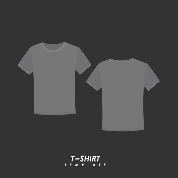 Blank t-shirt template — Stock Vector