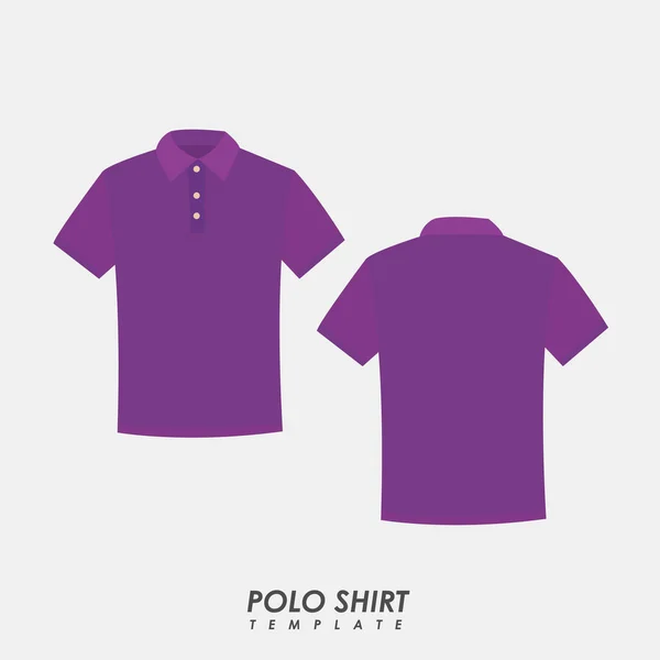 Boş polo gömlek şablonu