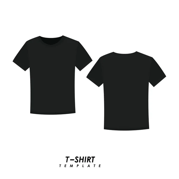 Modello di t-shirt bianca — Vettoriale Stock