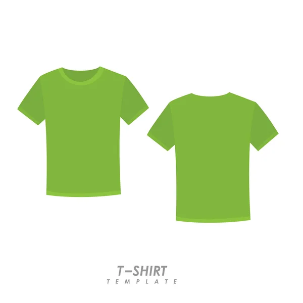 Blank t-shirt template — Stock Vector