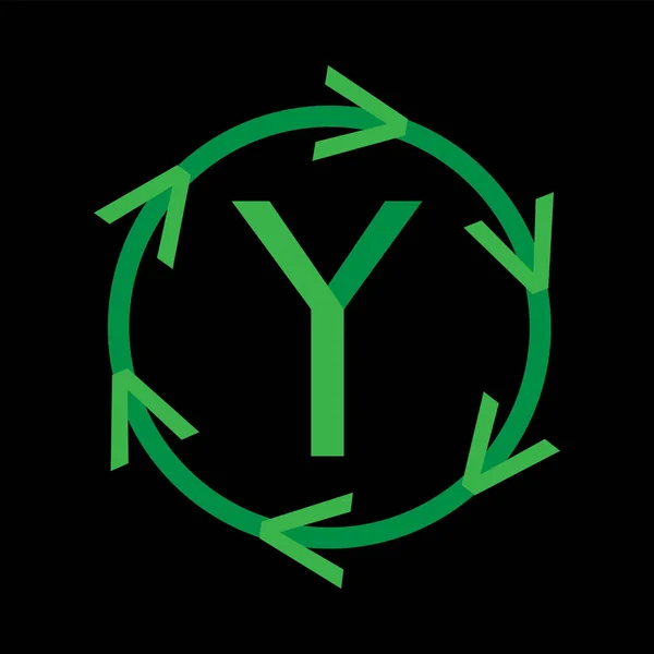 Letter Y logo pictogram ontwerp — Stockvector