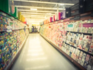 Vintage kartpostal ABD perakende mağazasında ekranda çeşitli bulanık. Anneler günü, baba gün, mutlu yıllar, mutlu yıllar, mutlu Noeller gibi bir olay için mevsimsel ve tatil kartı...