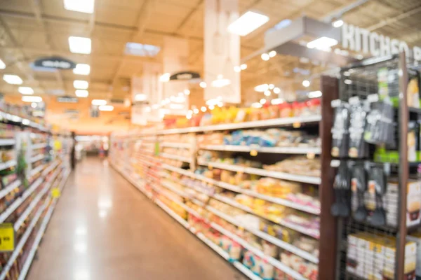 Bulanık soslar, çörekler, rulo, yemek, kek, ekmeği, Latin, Amerika, yiyecekler, salsa, dips koridorda depolamak Humble, Texas, bize. Geniş perspektif görünüm raflar çeşitli gıdalar, defocused arka plan bulanıklık