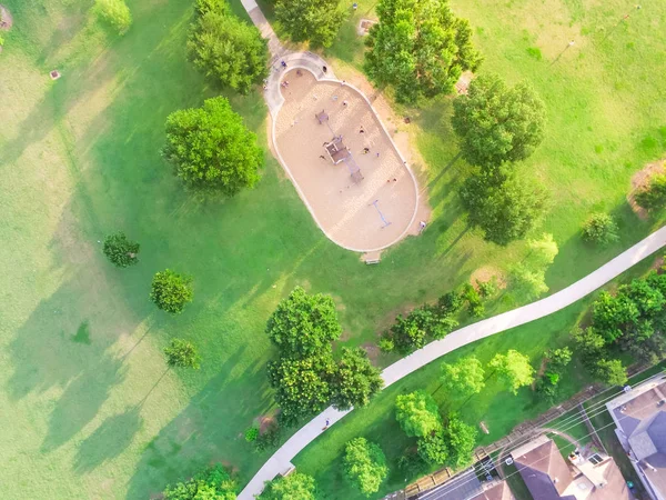 Houston Texas Harwin Park Bir Koca Çocuk Oyun Bahçesi Hava — Stok fotoğraf