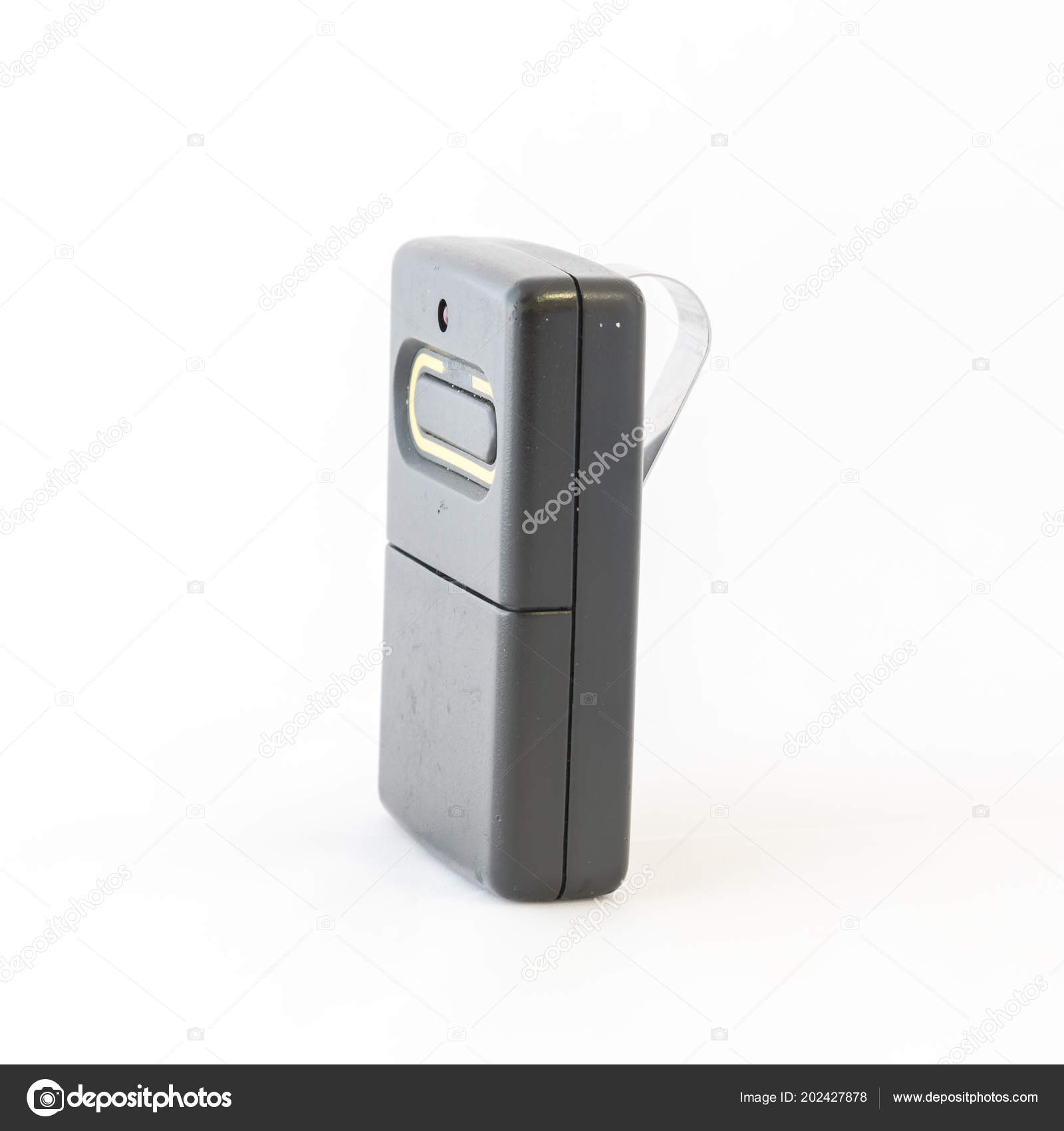 Close Studio Shot Garage Remote Controller Visor Clip