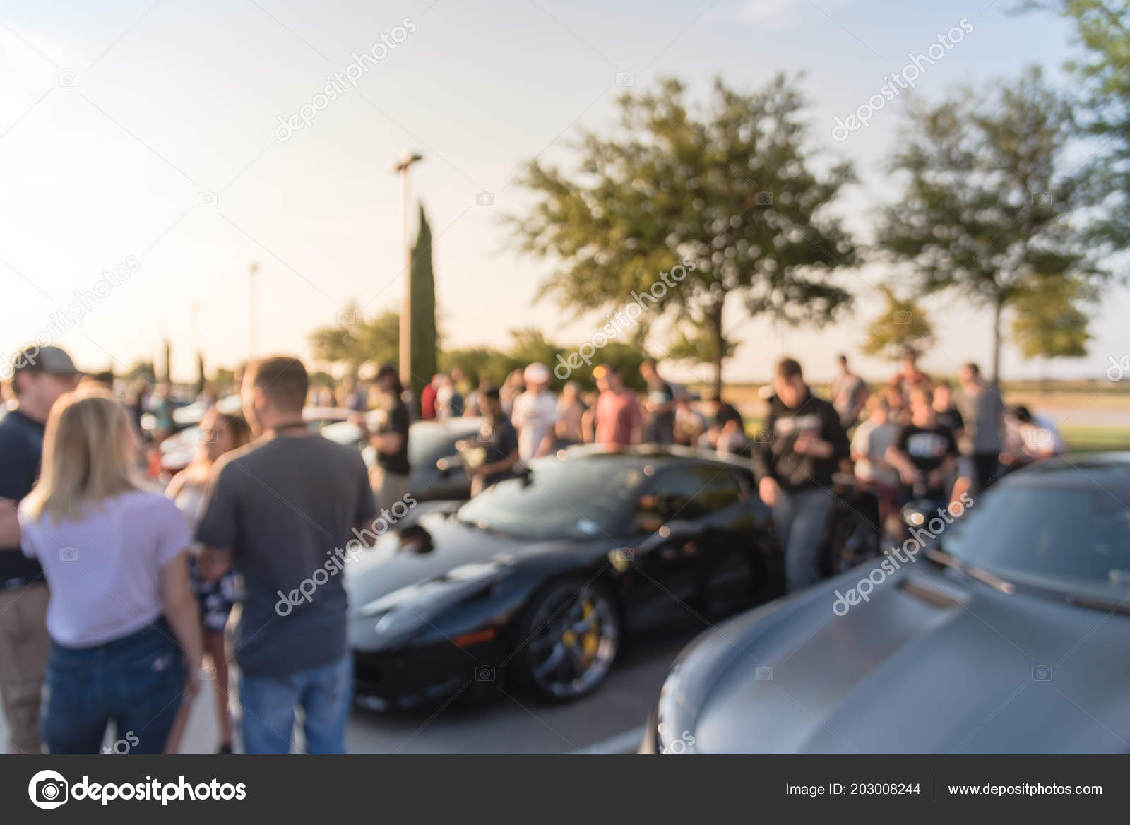 Dallas Car Show >> Abstract Blurred Diverse Group People Attending Local Car Dallas Car Show >> Abstract Blurred Diverse Group People Attending Local Car