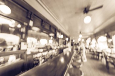 Vintage sesi bulanık özgün İrlanda kahvesi Restoran San Francisco, Kaliforniya, ABD