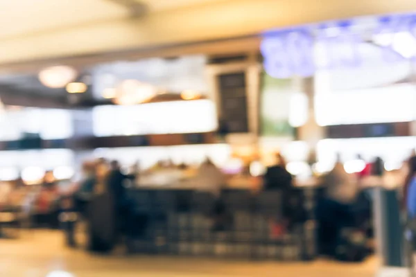 Vintage Tone Blurred Group People Airport Bar Abstract Passengers Dinning — Stock Photo, Image