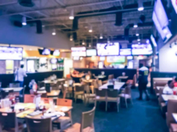 Vintage sesi soyut spor barlar restoranlar ABD'de bulanık. Ufuk kişi spor izle, bira içmek ve Amerikan mutfağı yemek